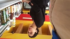 從肛門插頭移除他媽的屁股